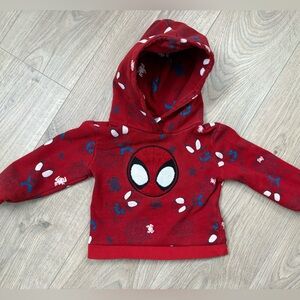 Spider-Man Hoodie 3T Joe Fresh Marvel Red Toddler Cozy Pullover